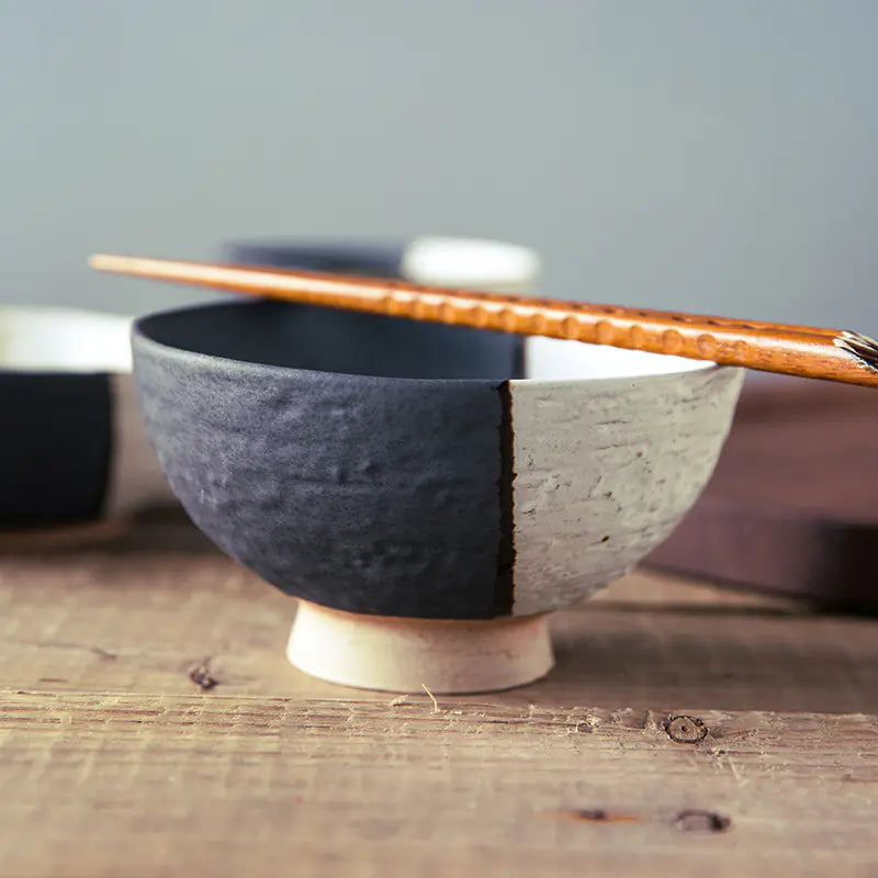 Japanese Style Frosted Ceramic Bowl for Dining